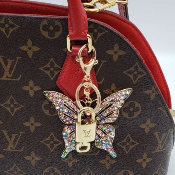 Louis Vuitton Lock & Key with unbranded Bagcharm, Keycharm, Keychain - Picture 5 of 7